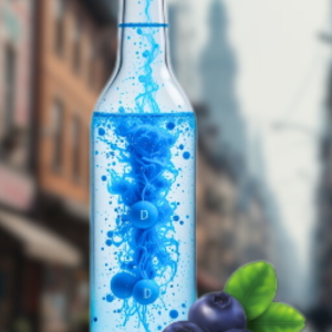 DROPLLE blauwe bes DROPPLE - Blauwe bessen